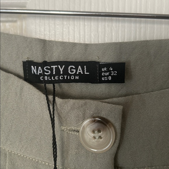 Sage green/mint wide leg pants - Picture 3 of 5